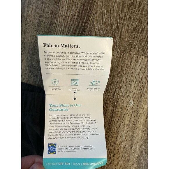 Coolibar NWT Wide Leg Culotte Pants Black Cropped UPF 50+ Women's XXL - Picture 4 of 8